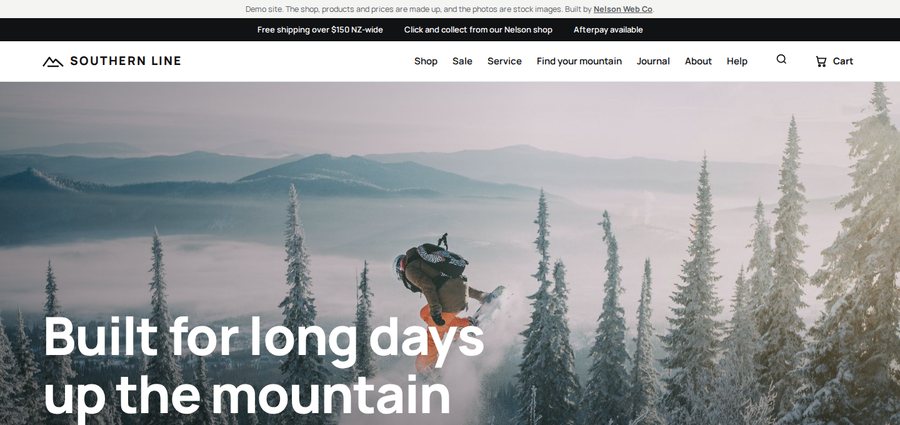 Southern Line online store